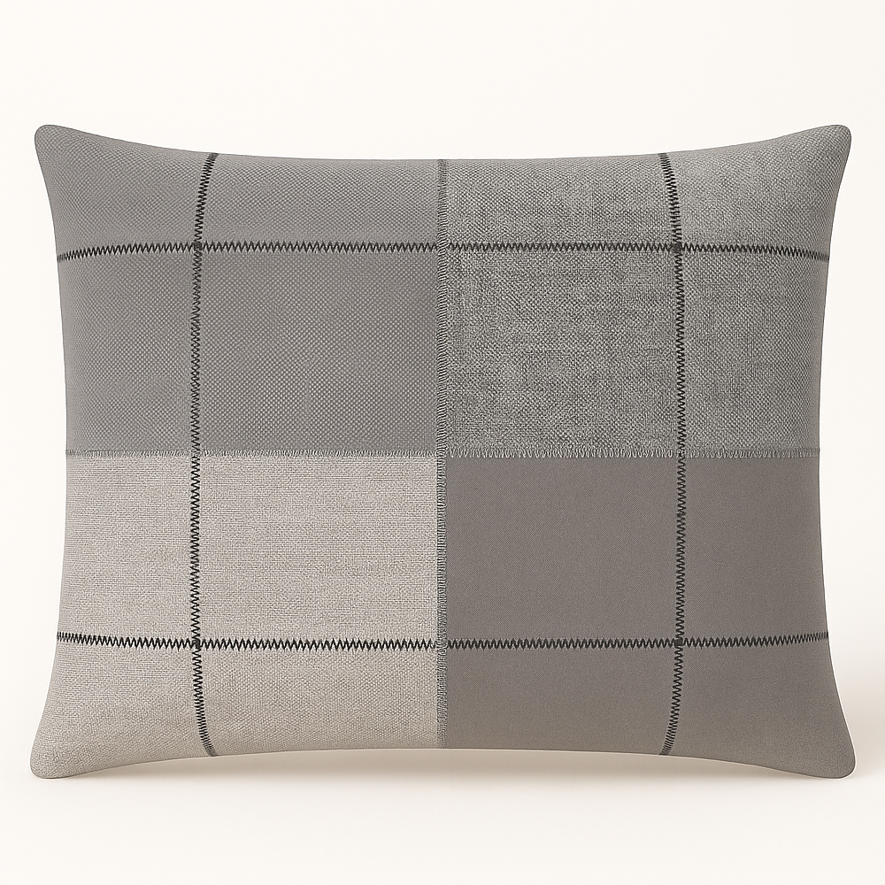 Zigzag Upcycled & Handstiched Cushions